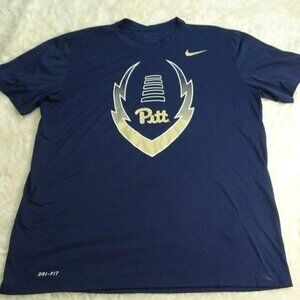 Nike NCAA Pitt Football Blue Athletic Jersey Large